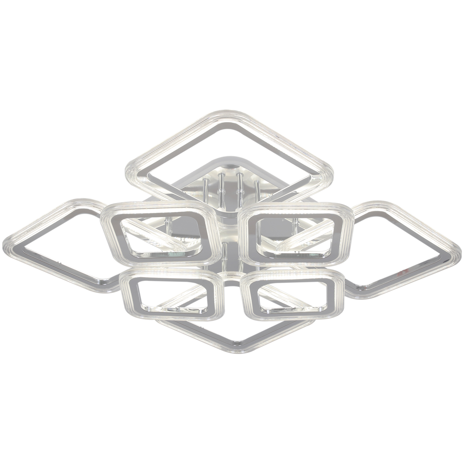 09826-3.3-4+4C CR (RGB) светильник потолочный