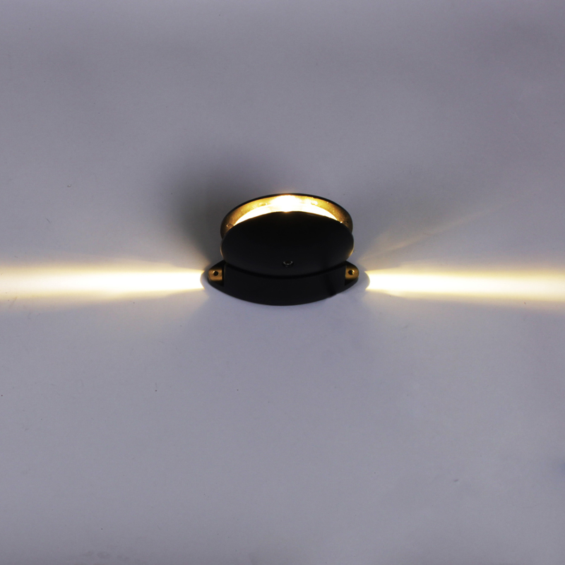 86849-0.3-003TL LED3*3W "L" BK светильник настенный