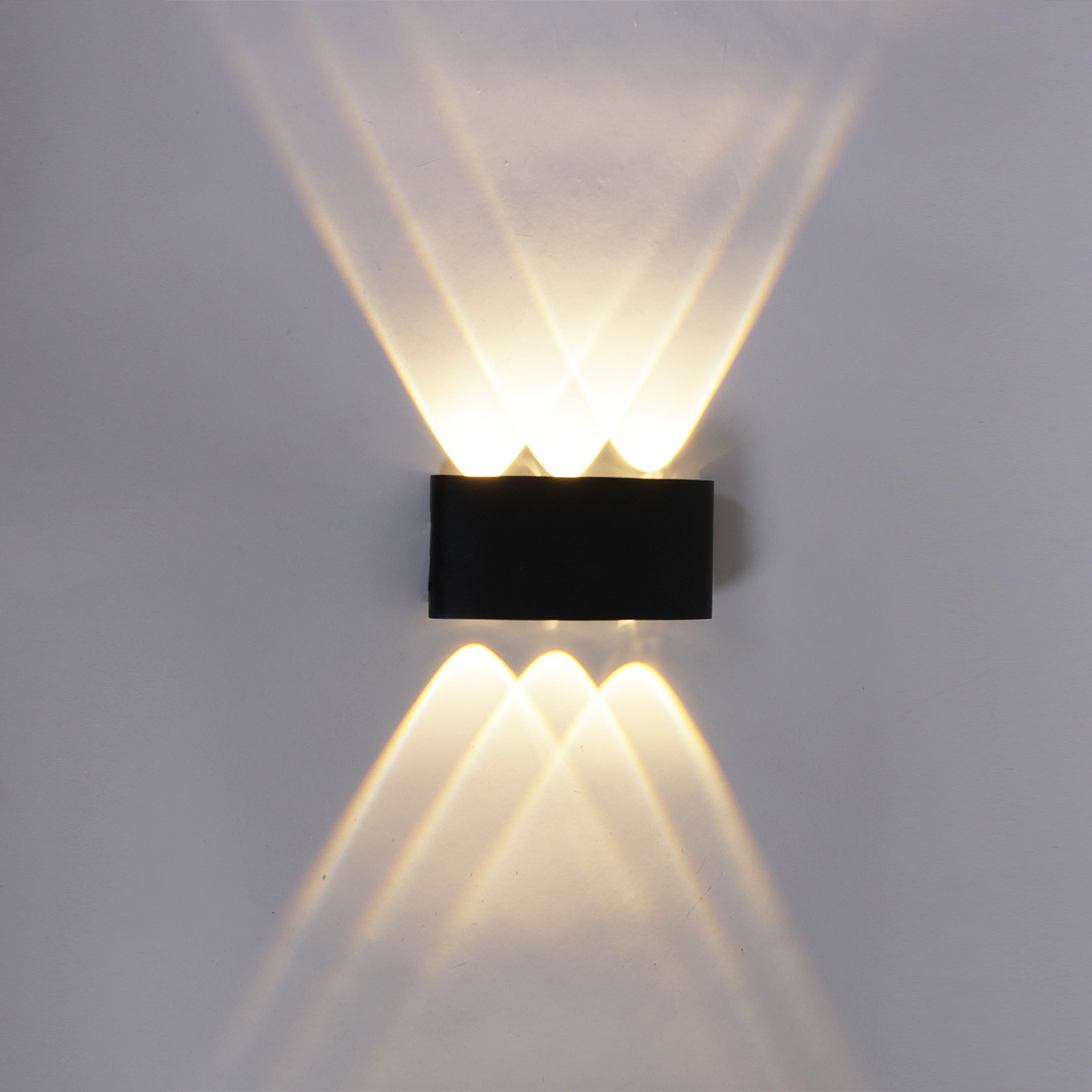 86833-9.2-006KT "L" LED6*1W BK светильник настенный