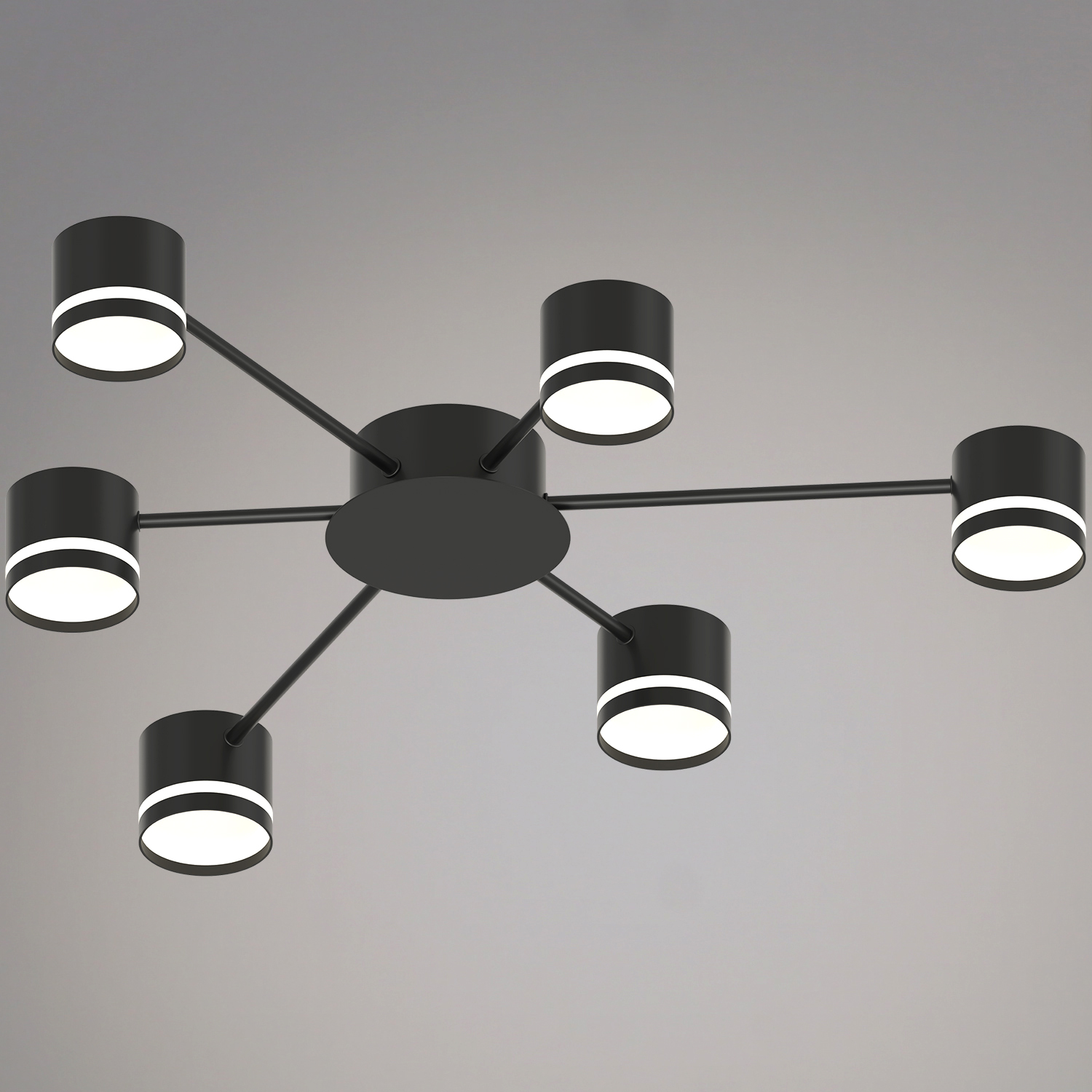 06730-0.3-06 GX53 BK светильник потолочный