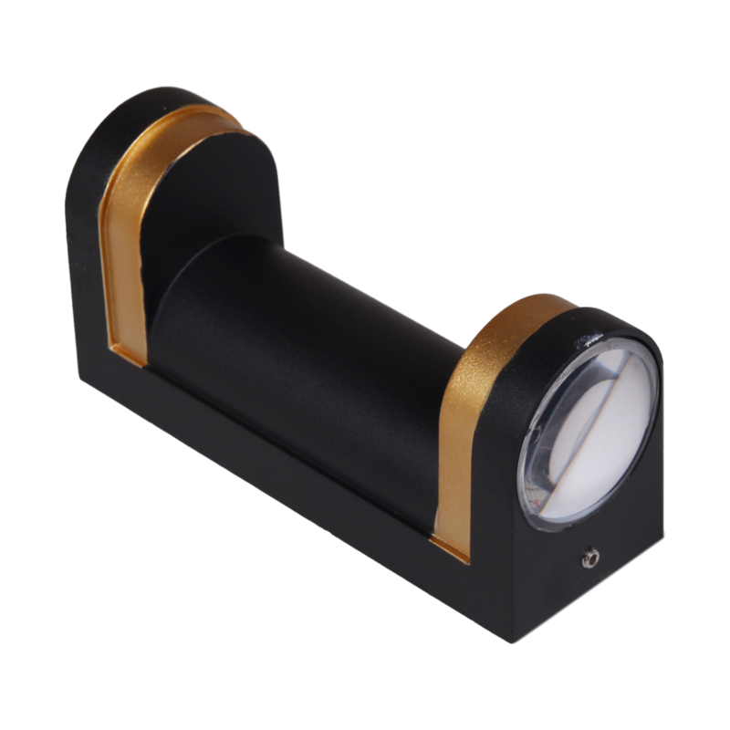 86814-9.2-002TL COB2*3W  BK+GD светильник настенный