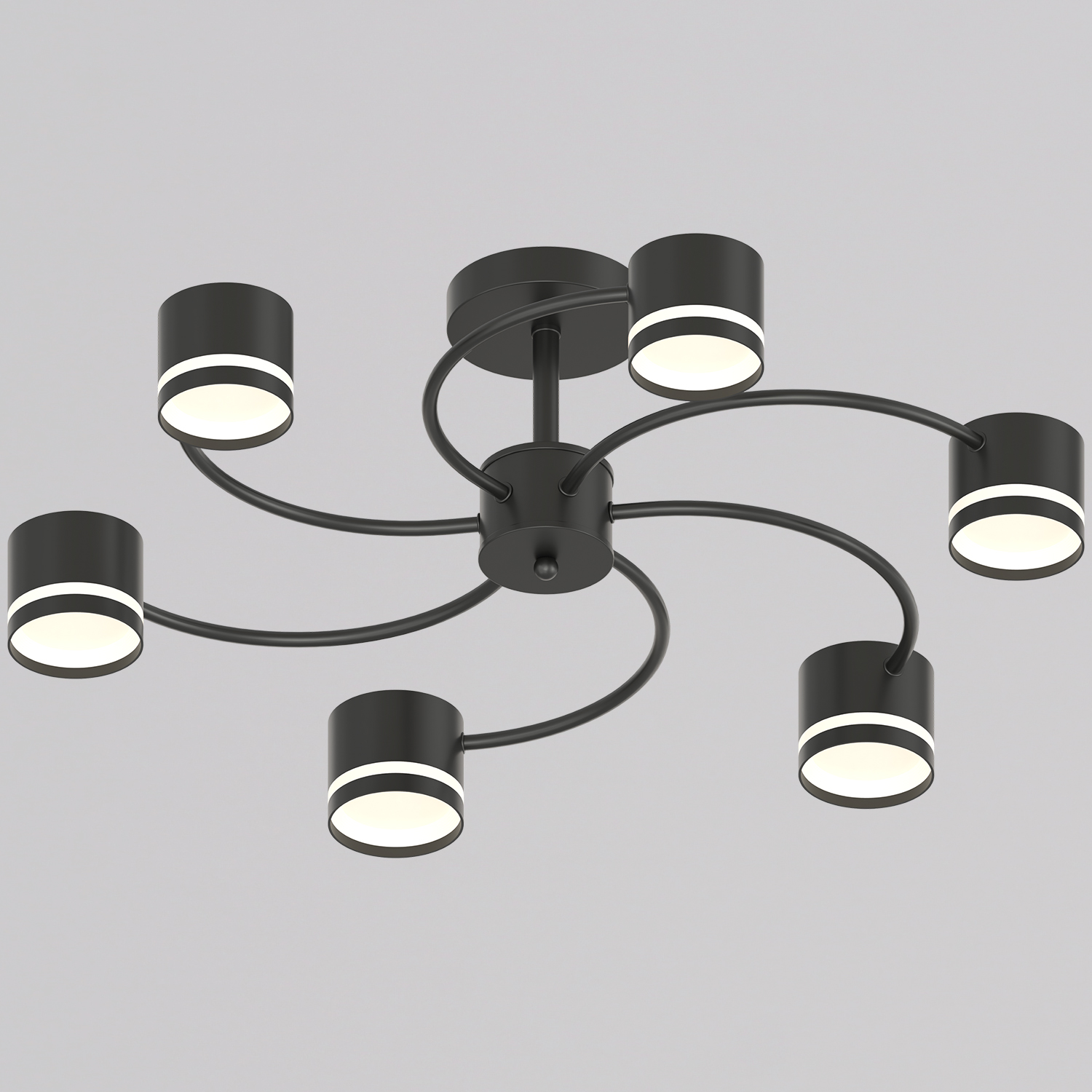 26730-0.3-06 GX53 BK светильник потолочный