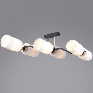 IL0809-6ASQ-25 BK AB NAPLES светильник потолочный