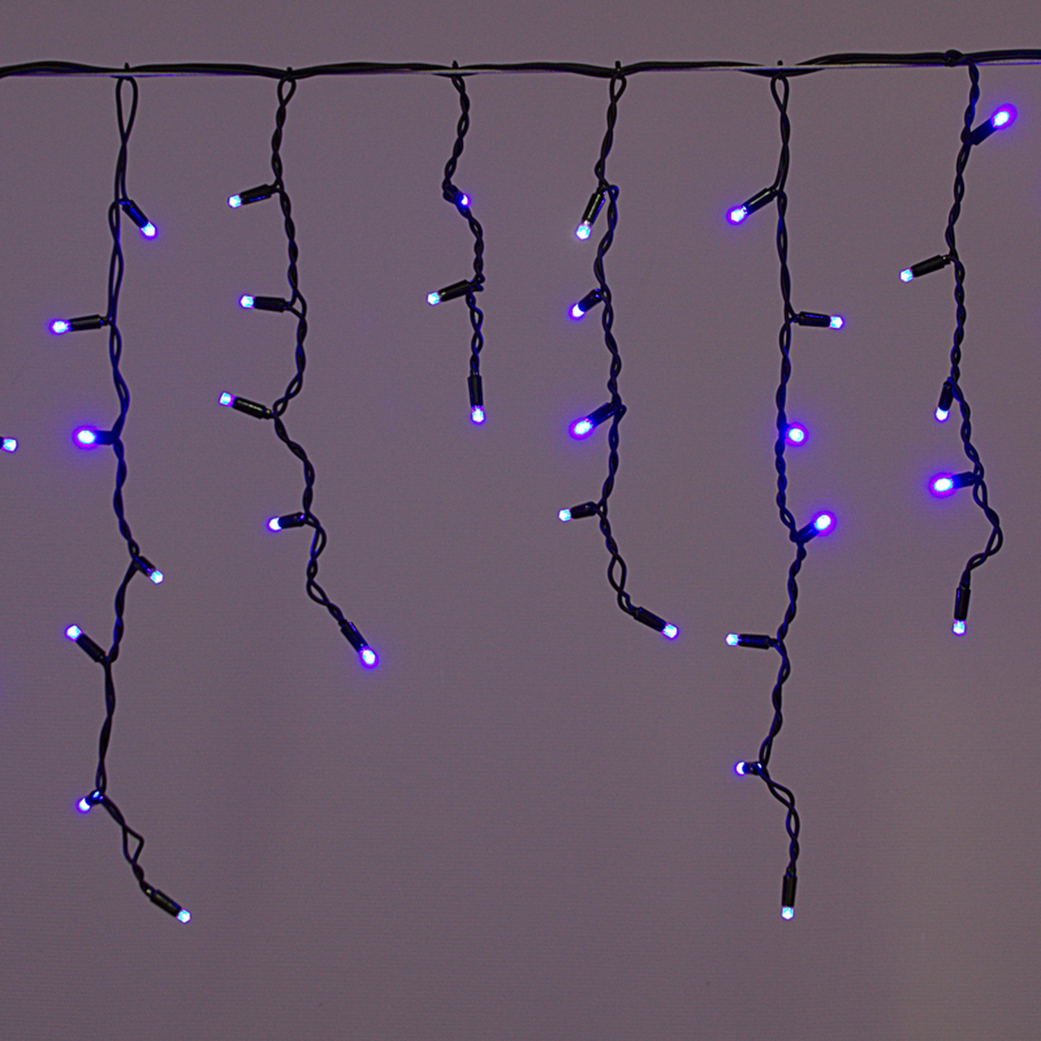 A-020 LED A BL светодиод."бахрома"3x0.6м 140LED черный провод влагозащ.,морозостойк.,без контроллера