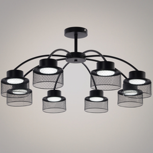 68010-0.3-08 BK светильник потолочный