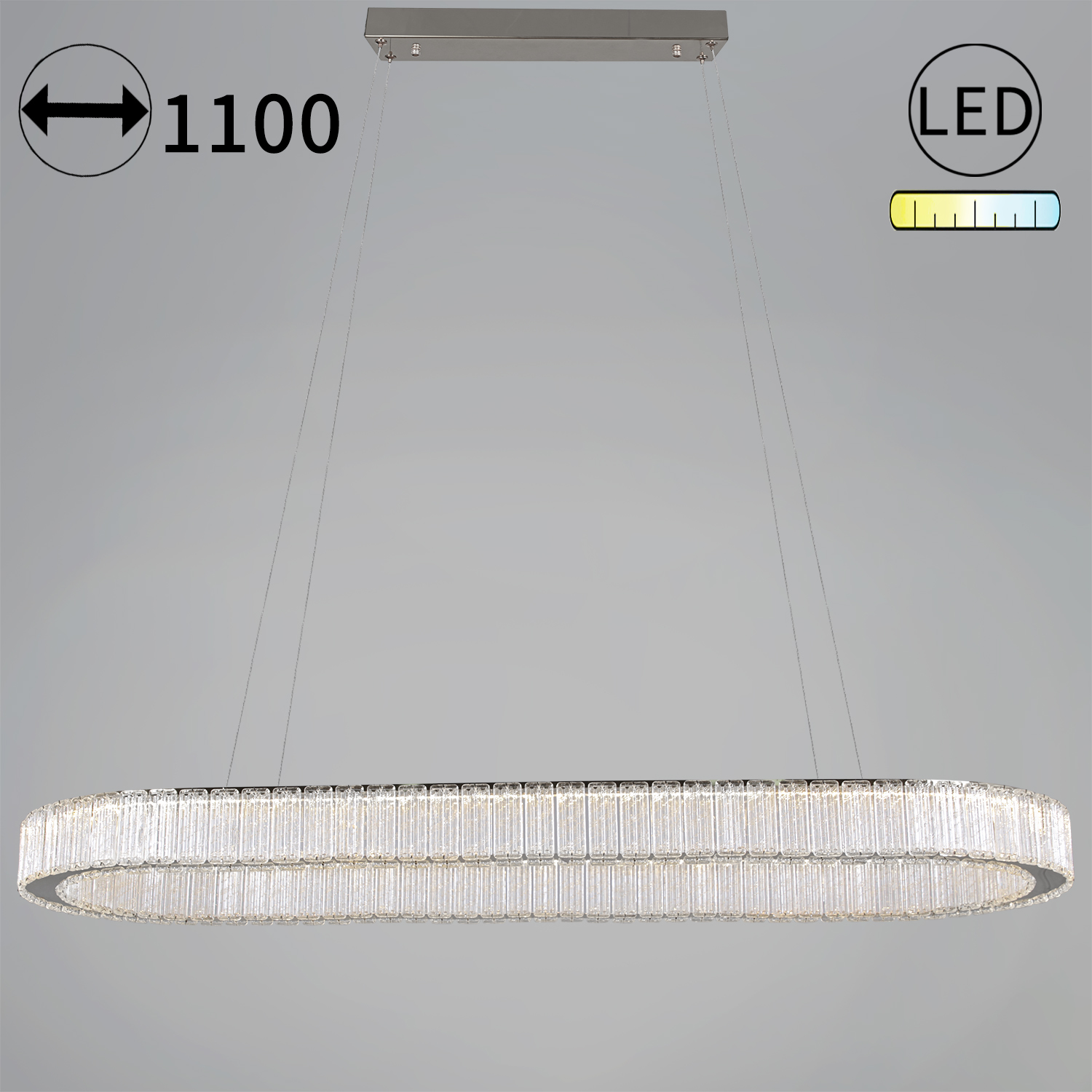80087-0.4-1100L CR светильник потолочный
