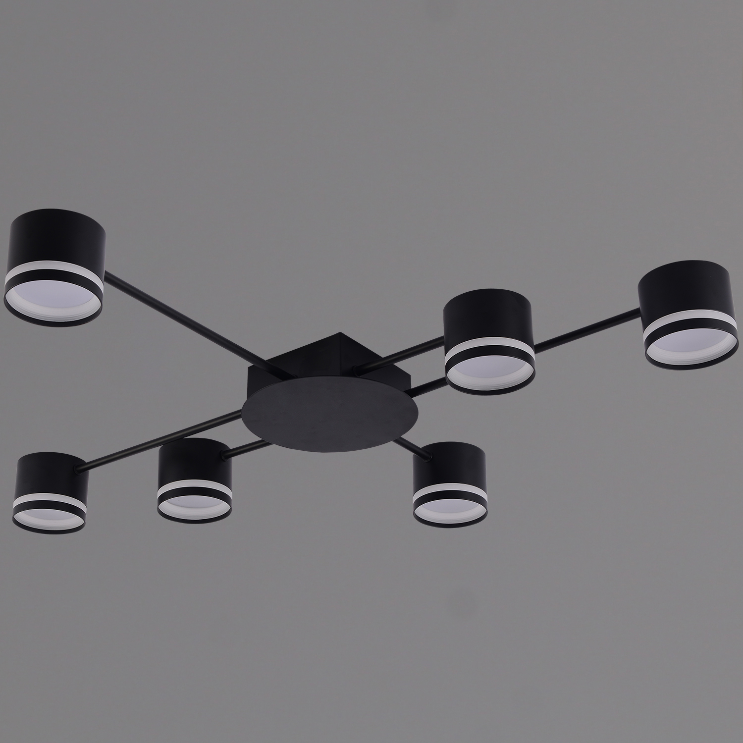 56730-0.3-06 GX53 BK светильник потолочный