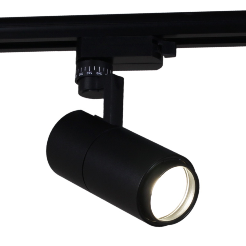 06712-9.3-001QY LED12W BK светильник трековый