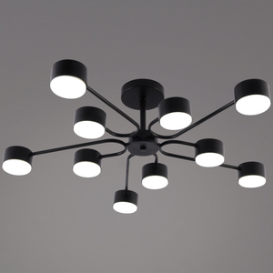 03708-0.3-10 BK GX53 светильник потолочный