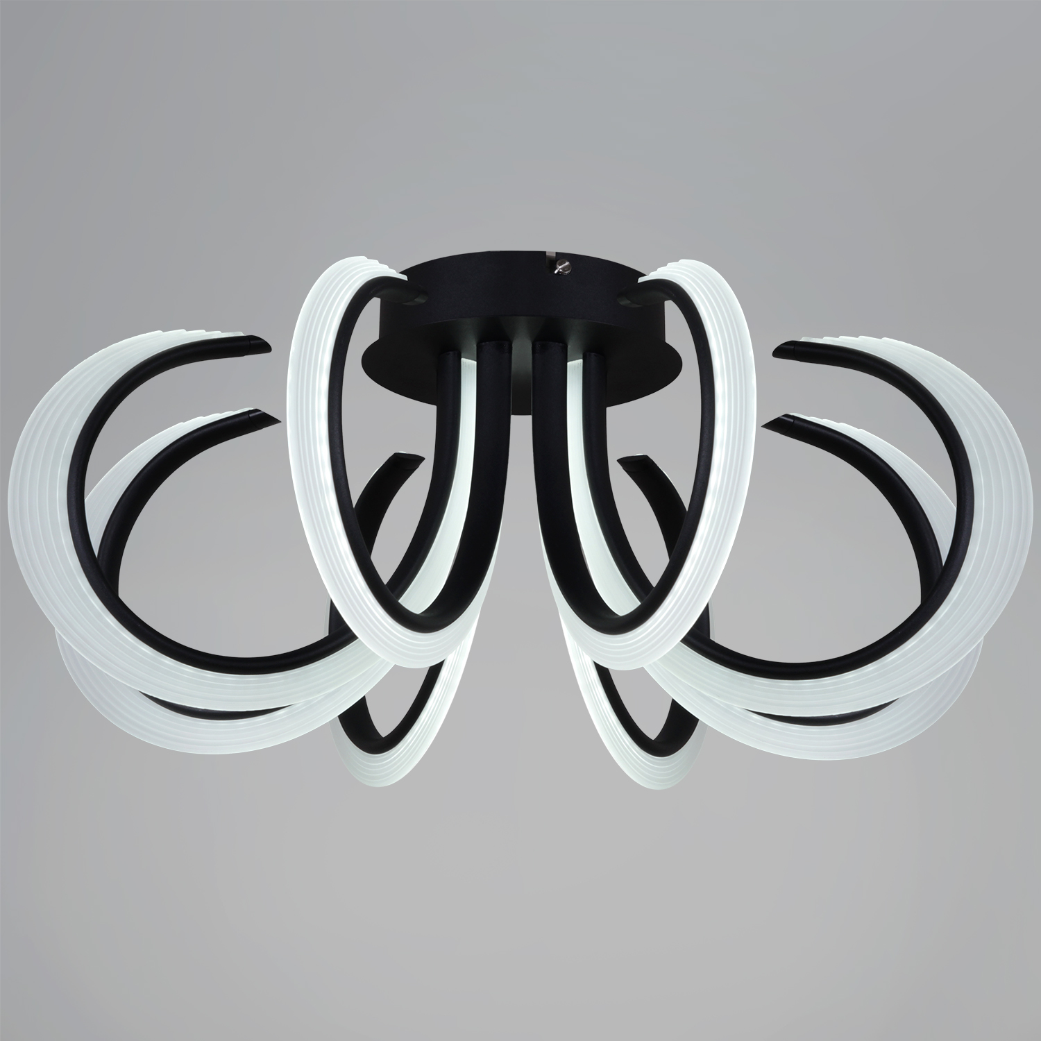 74390-0.3-08S black светильник потолочный