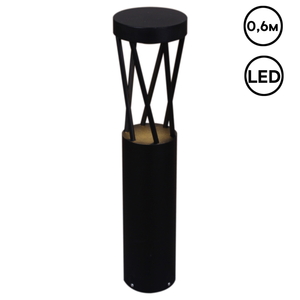 09973-0.7-001KT 0,6M LED12W BK фонарь