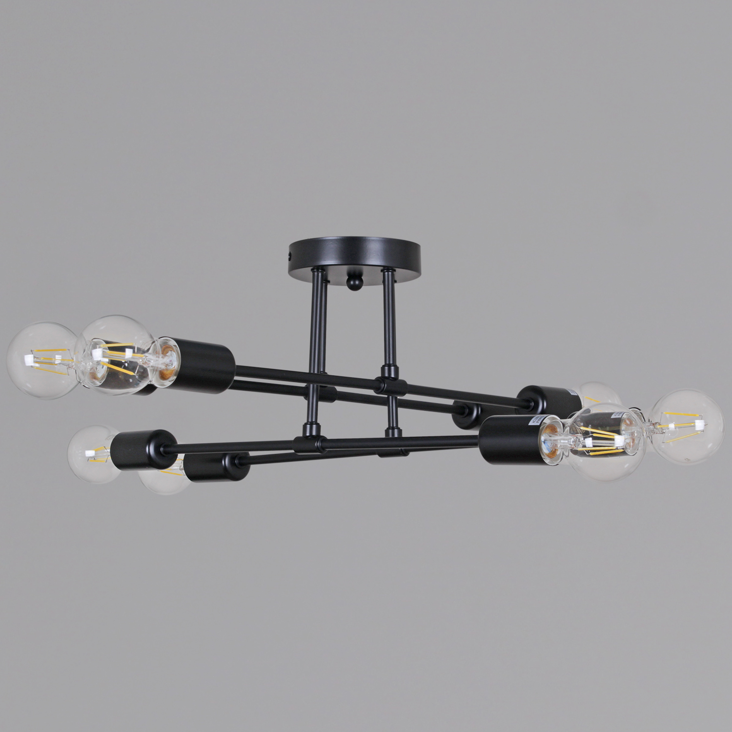 90800-0.3-08 BK светильник потолочный