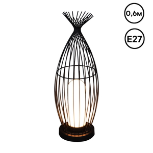 09981-0.7-001JH 0.6M E27 BK RLOS фонарь