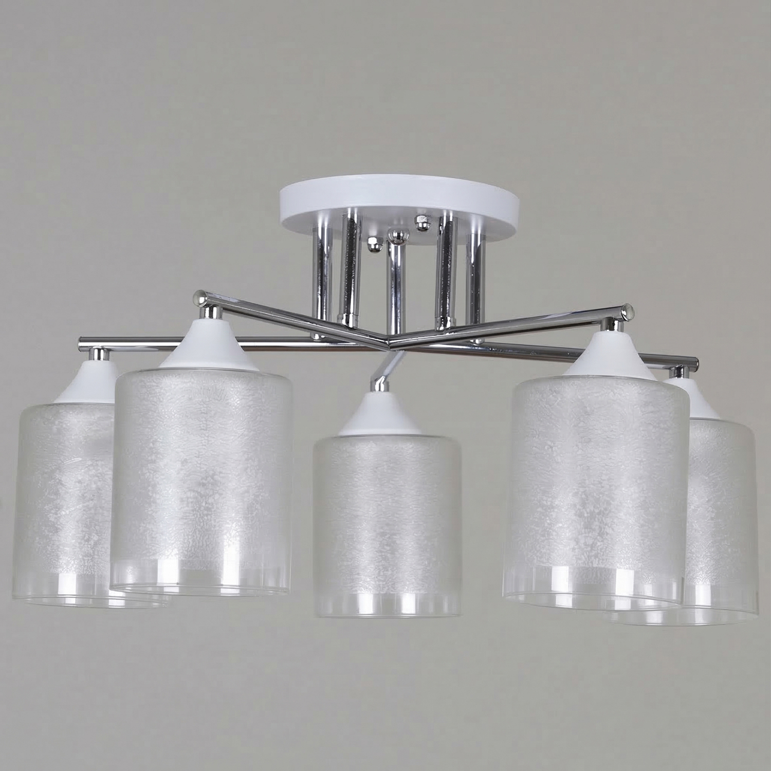 69160-0.3-05 WH+BK светильник потолочный