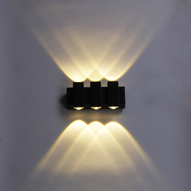 86846-9.2-006TL LED6*1W BK светильник настенный