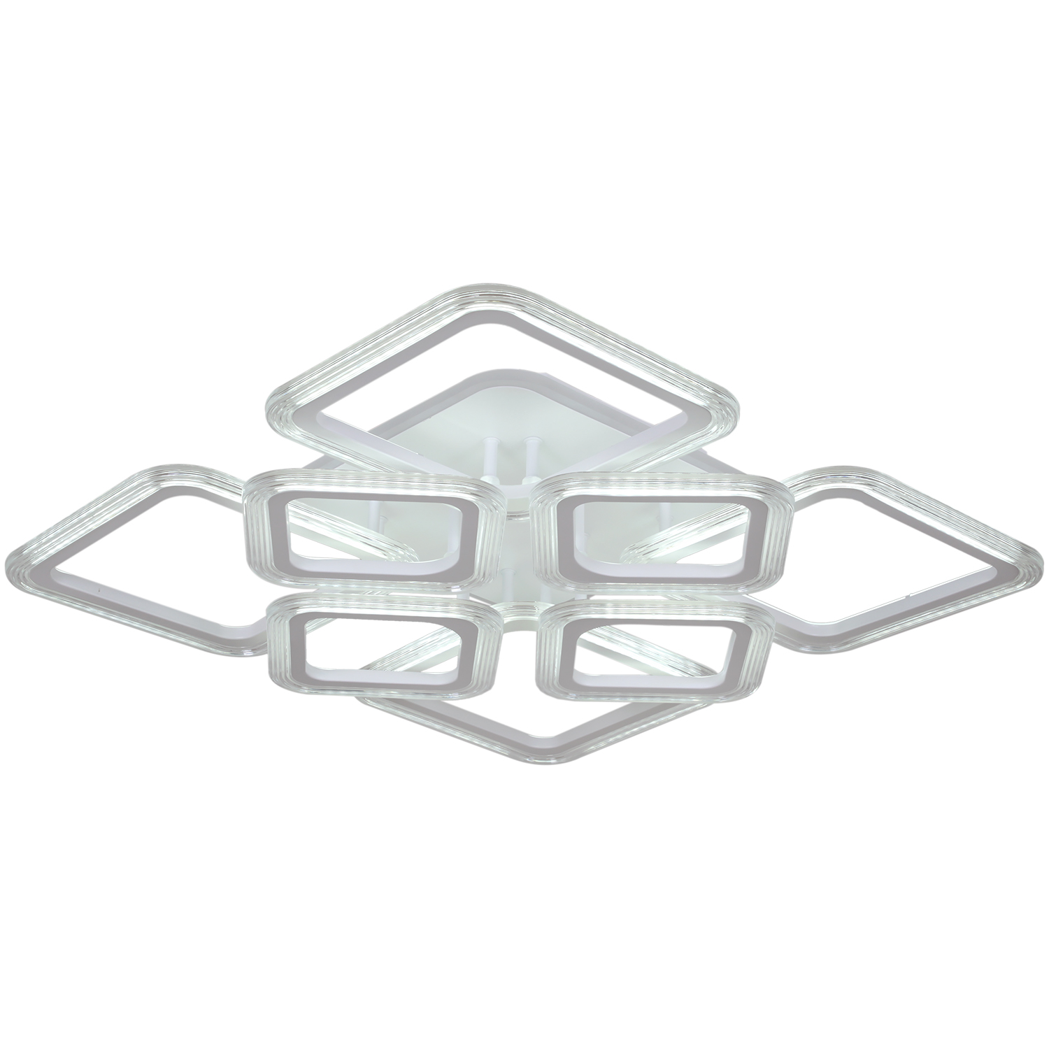 09826-3.3-4+4A WH (RGB) светильник потолочный