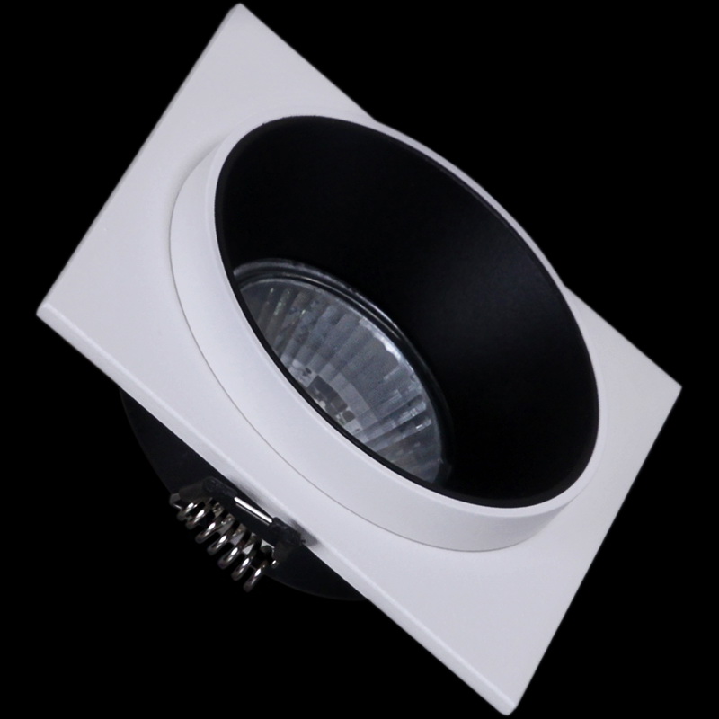 51612-9.0-001MN "L" MR16 WH+BK светильник точ.