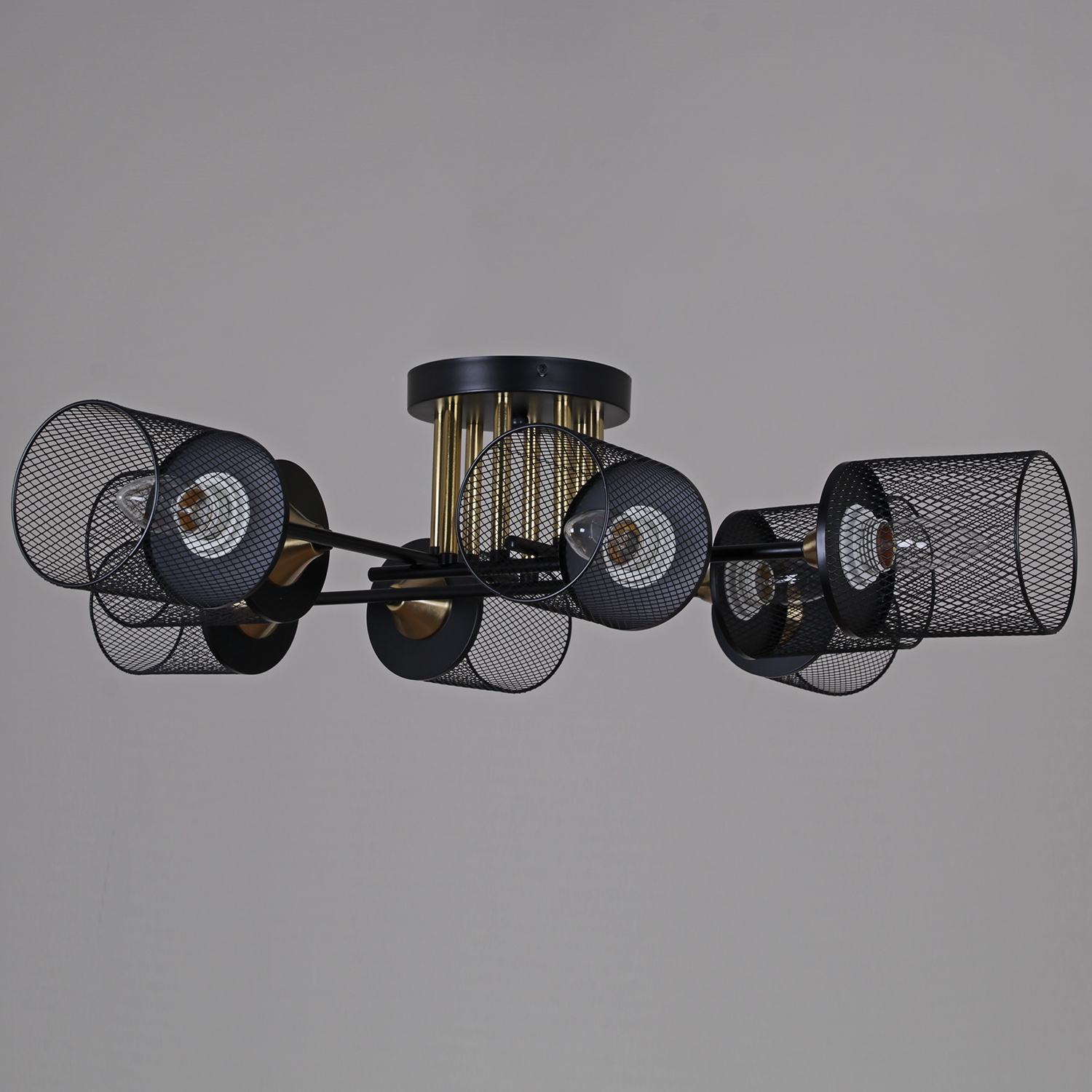 38460-0.3-08 BK+COPPER светильник потолочный