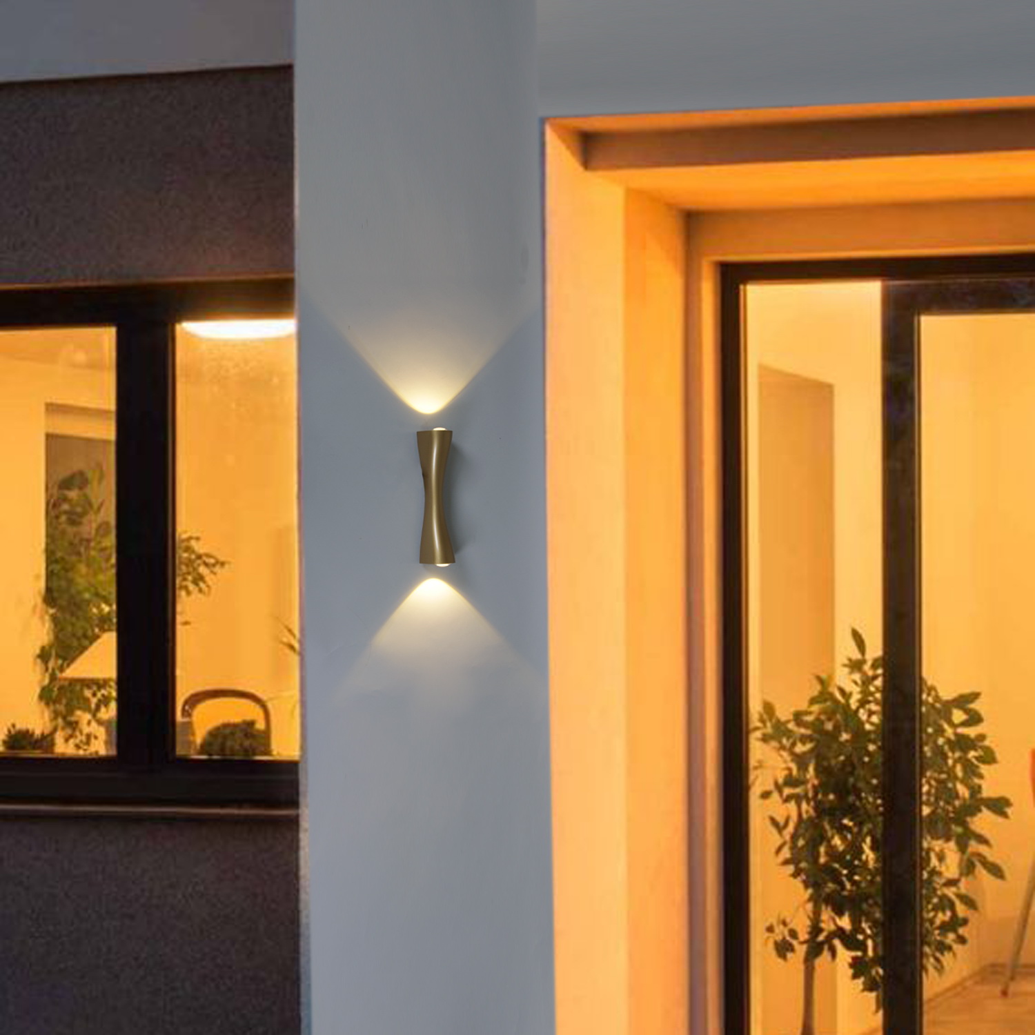 86876-9.2-001JH LED2*3W GD RLOS светильник настенный