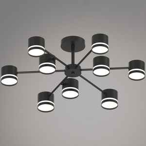 89730-0.3-09 GX53 BK светильник потолочный