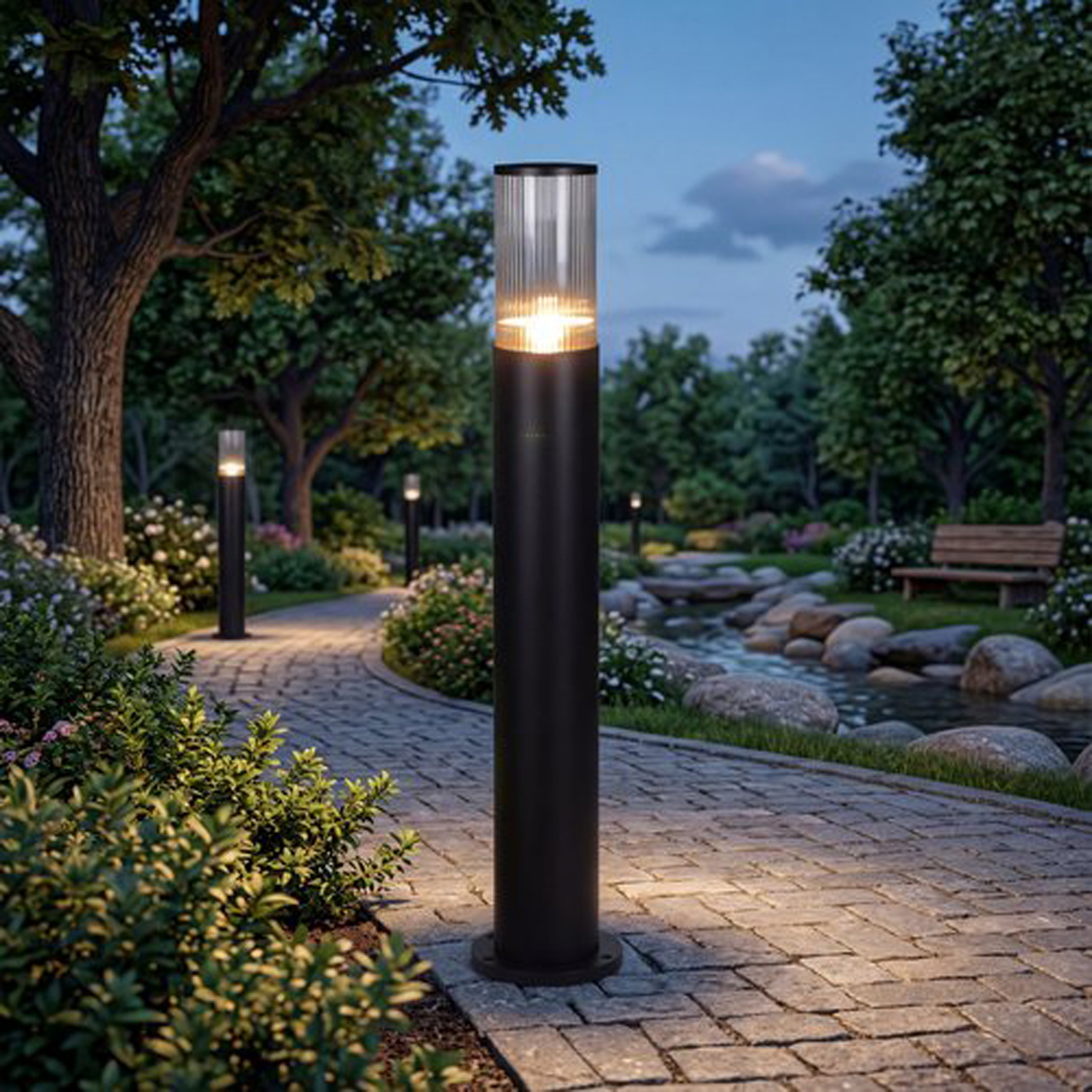 09982-0.7-001JH 1.0M E27 BK RLOS фонарь