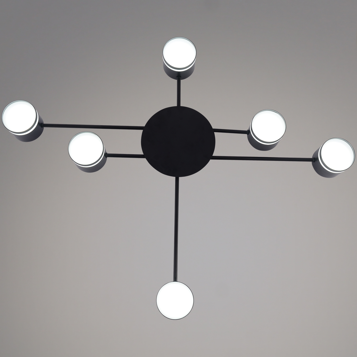 56730-0.3-06 GX53 BK светильник потолочный