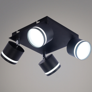 51540-0.3-04 GX53 BK+CR светильник потолочный