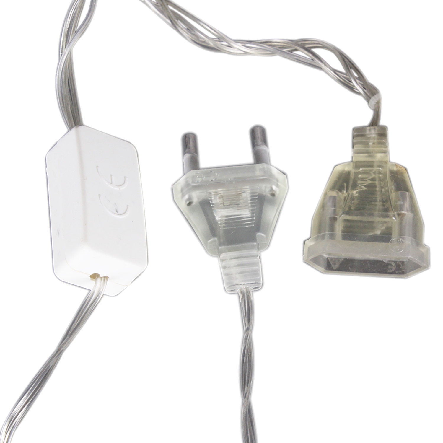 A-321 WT гирлянда светодиодная 1,8м с насадками "лампы"