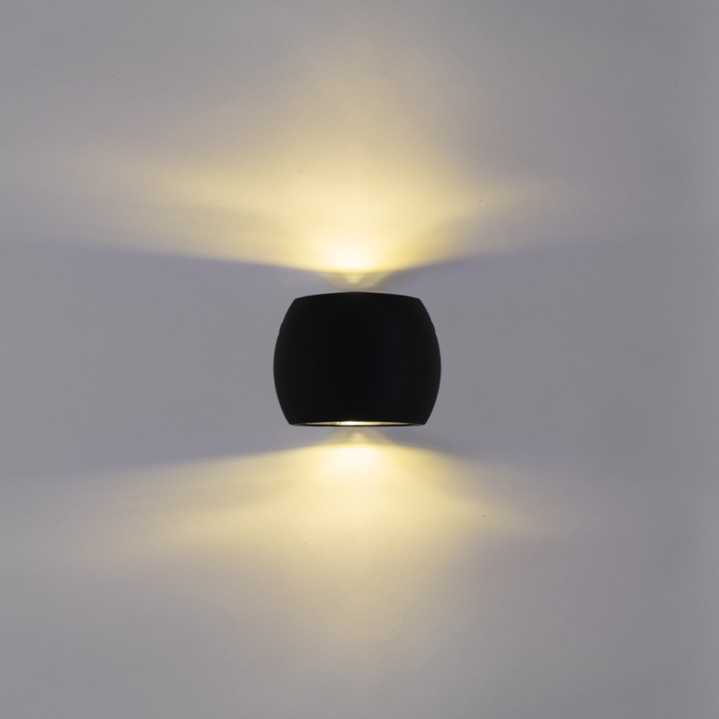 86008-9.2-002TLB LED2*3W BK светильник настенный
