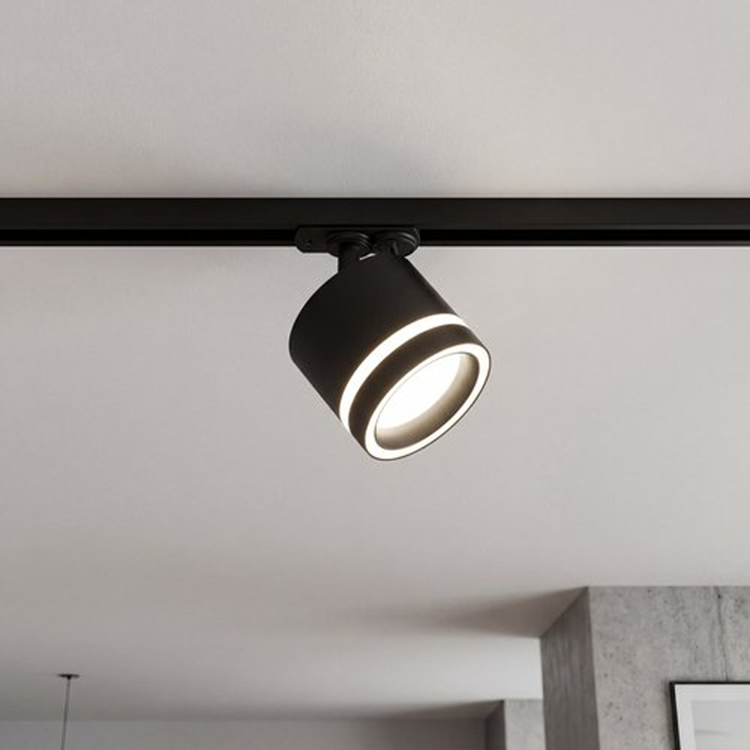 53003-9.3-001LD GX53 BK светильник точ.