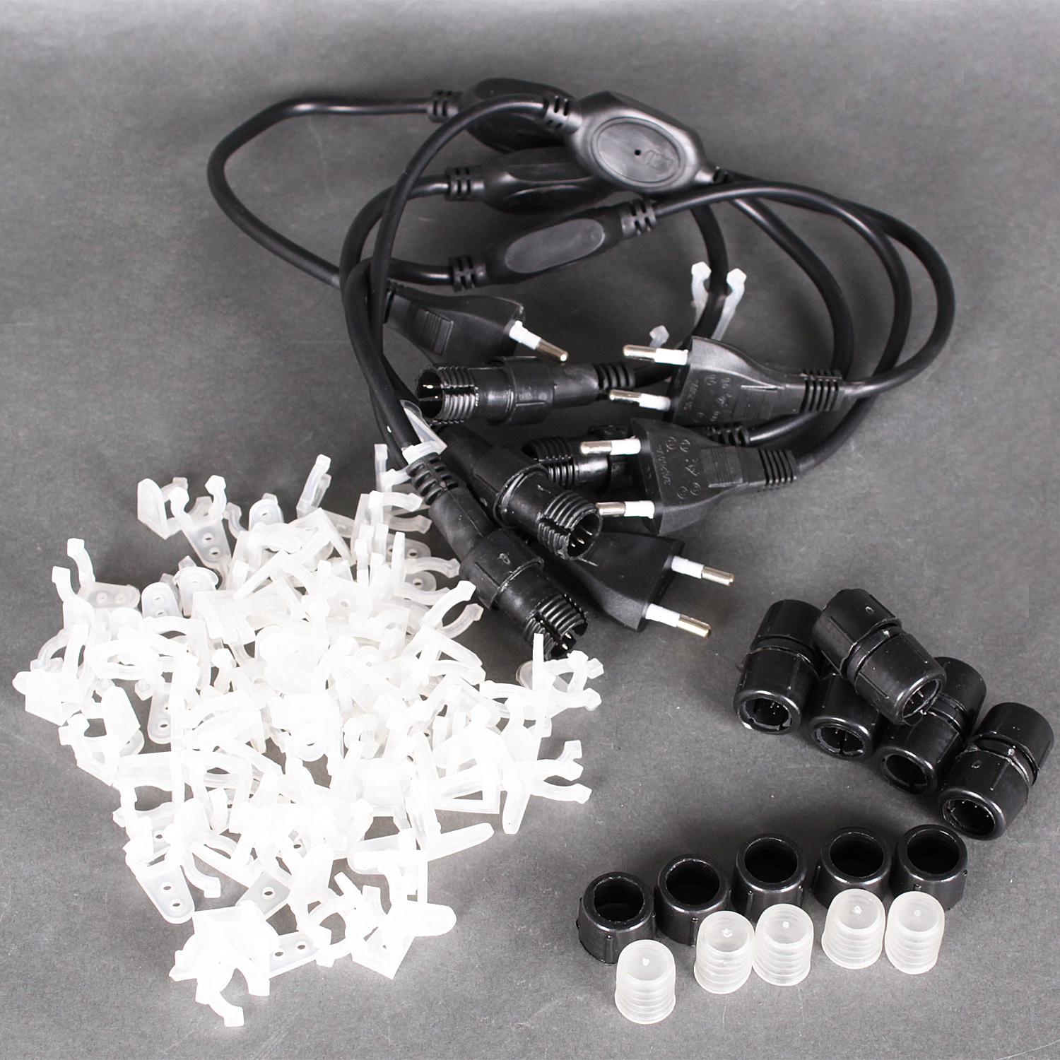 13-3W-50M-220V-LED-U CUT 1M MIX дюралайт круглый