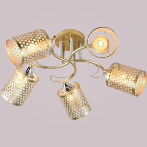 01322-0.3-05 MATT GOLD+CR светильник потолочный