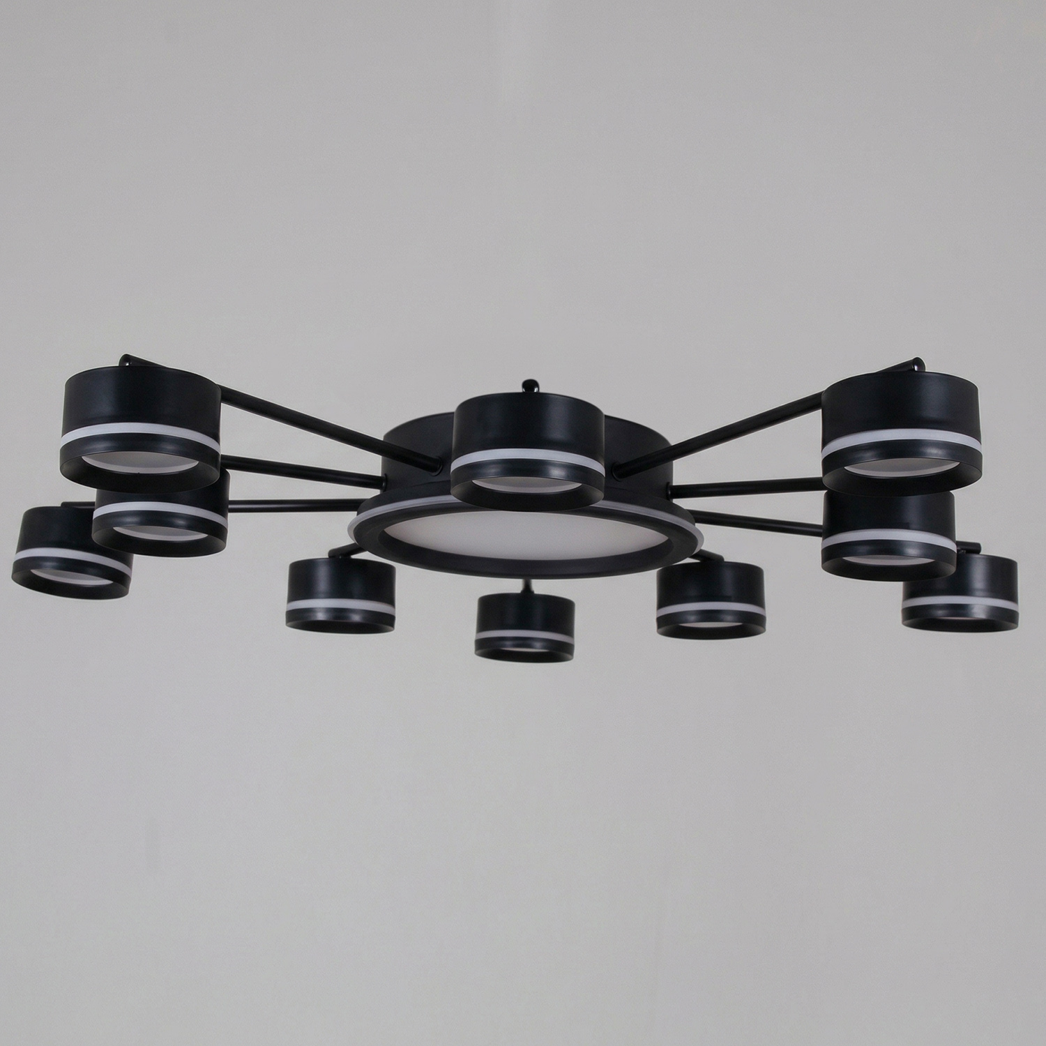 20590-0.3-5+5+1 Black светильник потолочный