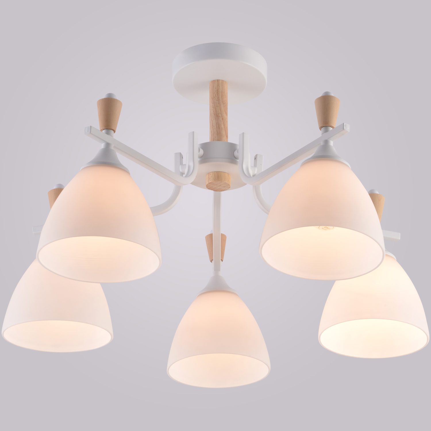 01622-0.3-05 WH+WOOD светильник потолочный