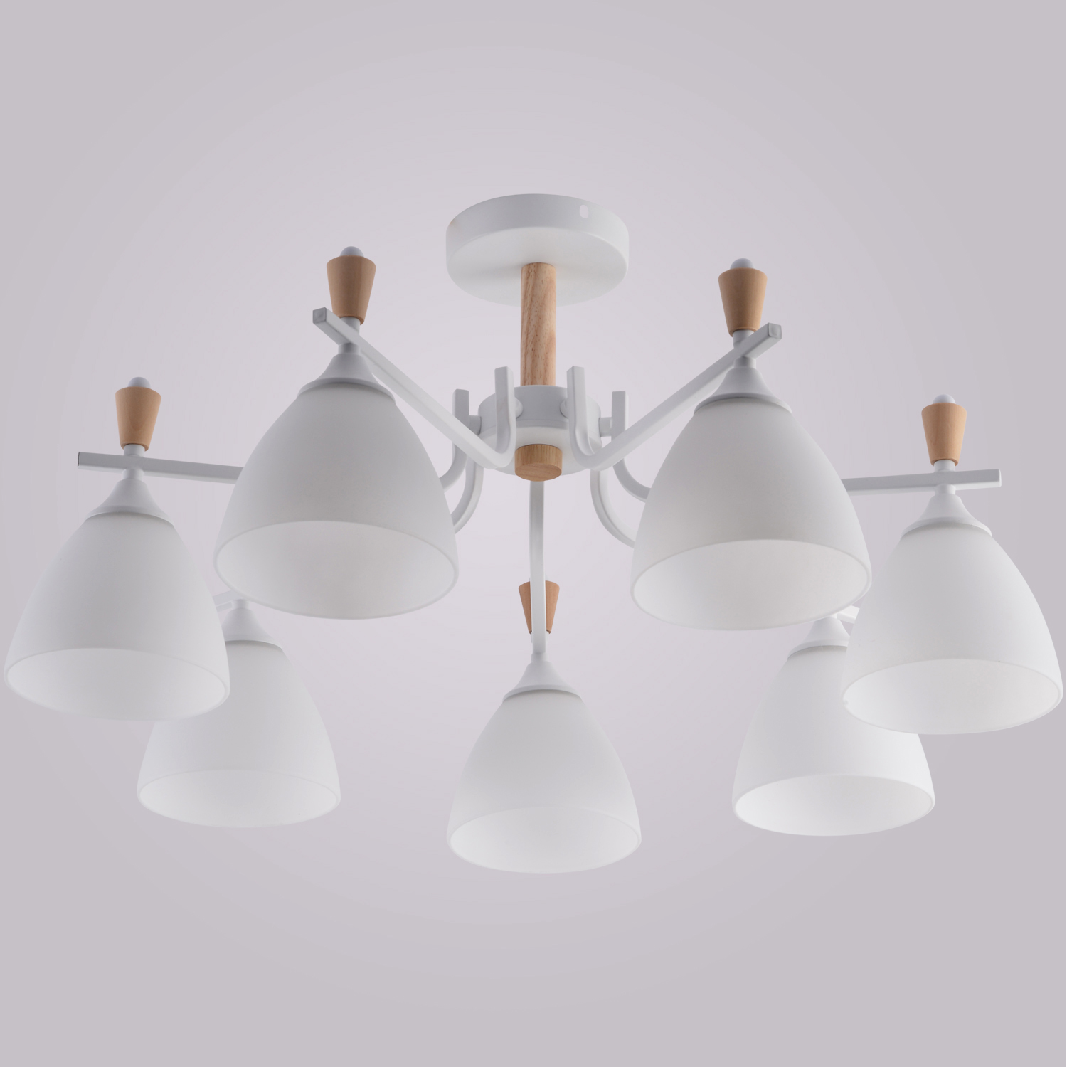 01622-0.3-07 WH+WOOD светильник потолочный