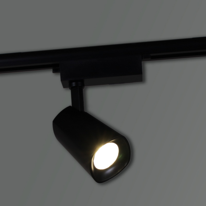 01320-9.3-001QY LED20W BK светильник трековый