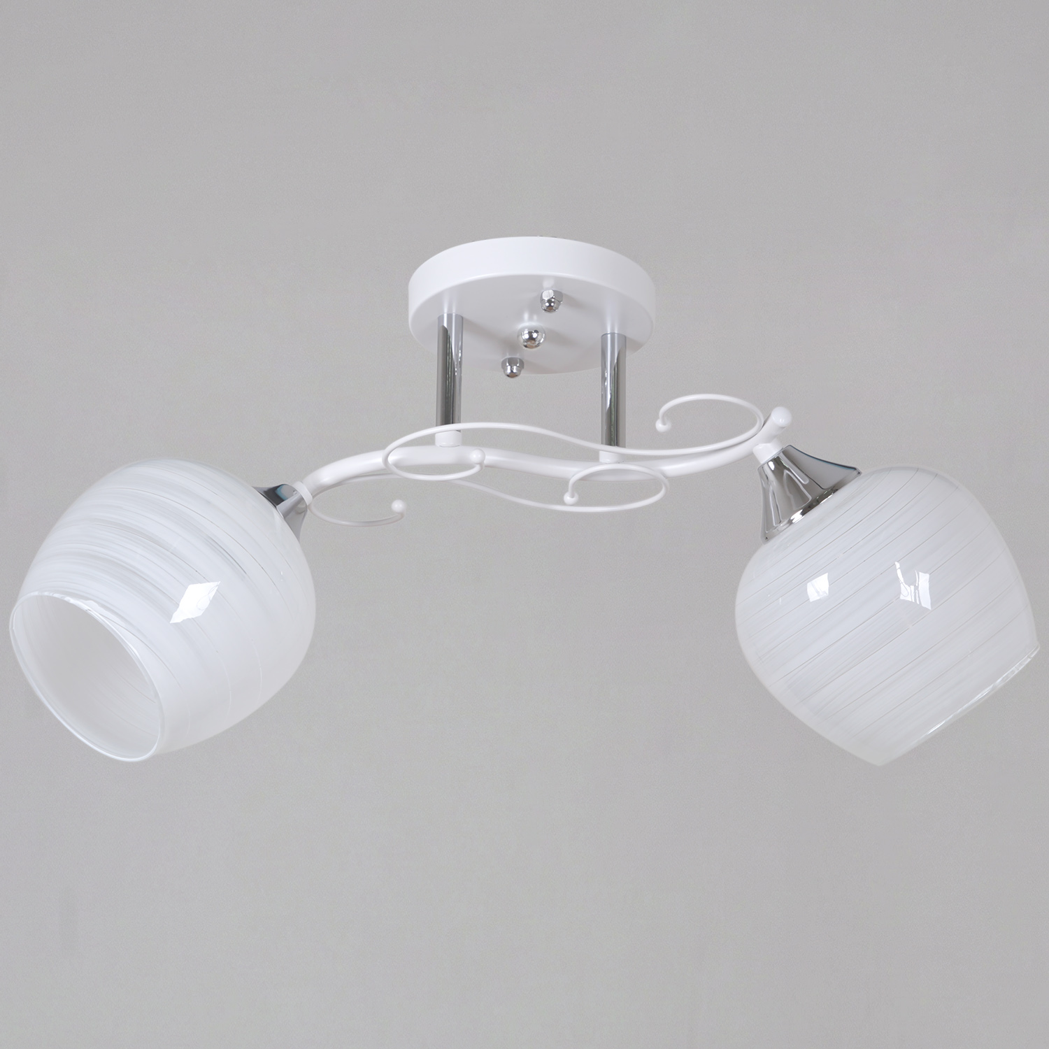 65560-0.3-02 WH+CR светильник потолочный