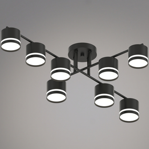 79730-0.3-08 GX53 BK светильник потолочный