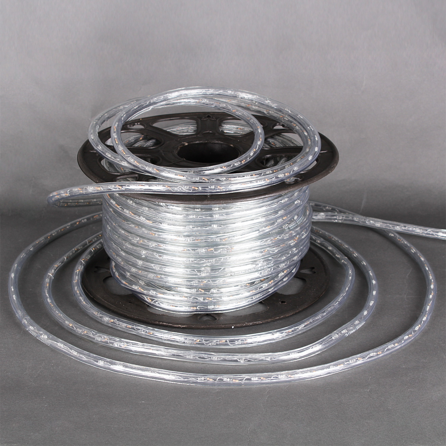 13-3W-50M-220V-LED-U CUT 1M MIX дюралайт круглый