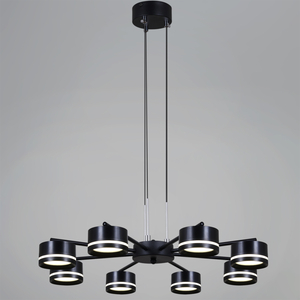 19490-0.4-08 Black светильник потолочный