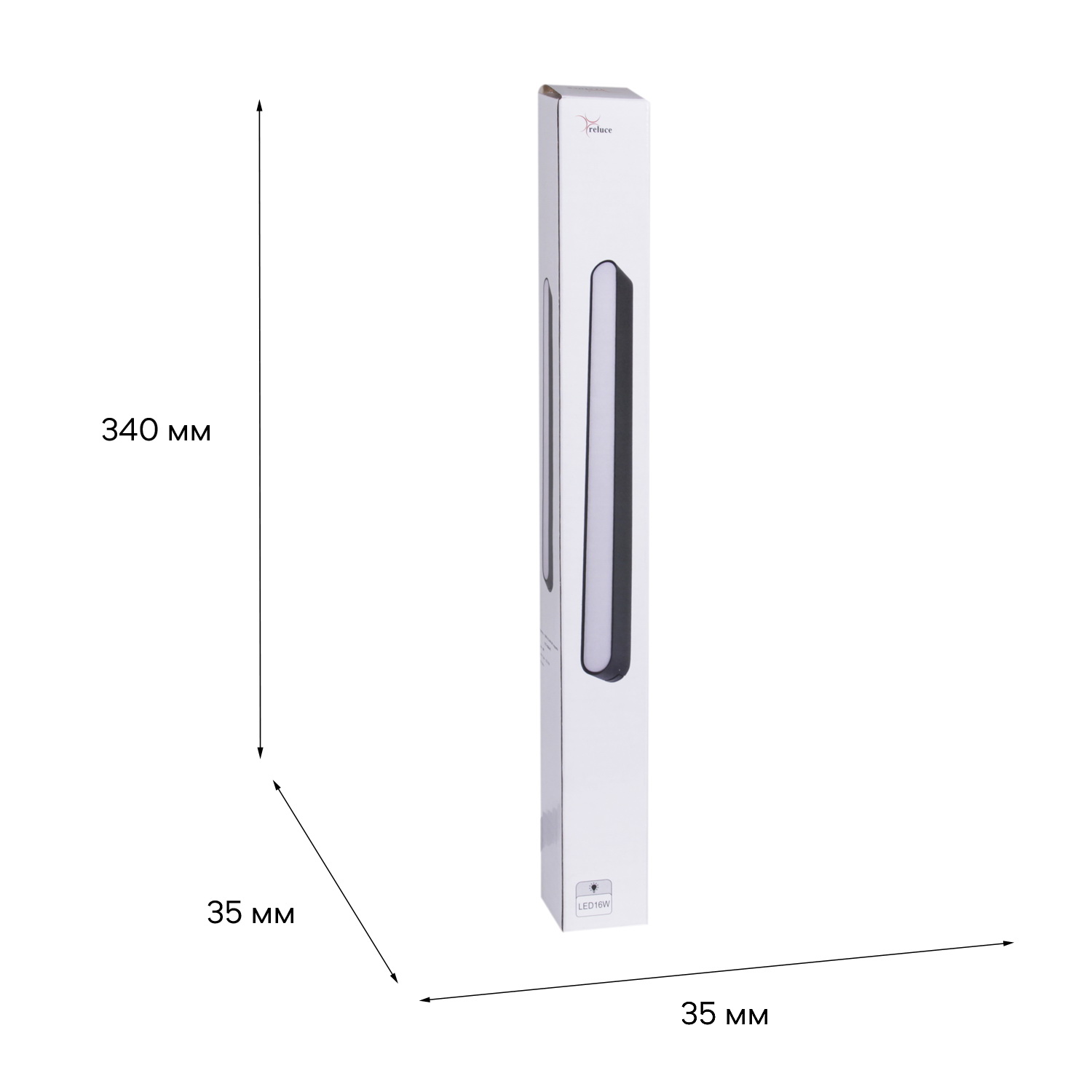 13001-9.3-001UR magnetic LED16W BK CCT+SMART