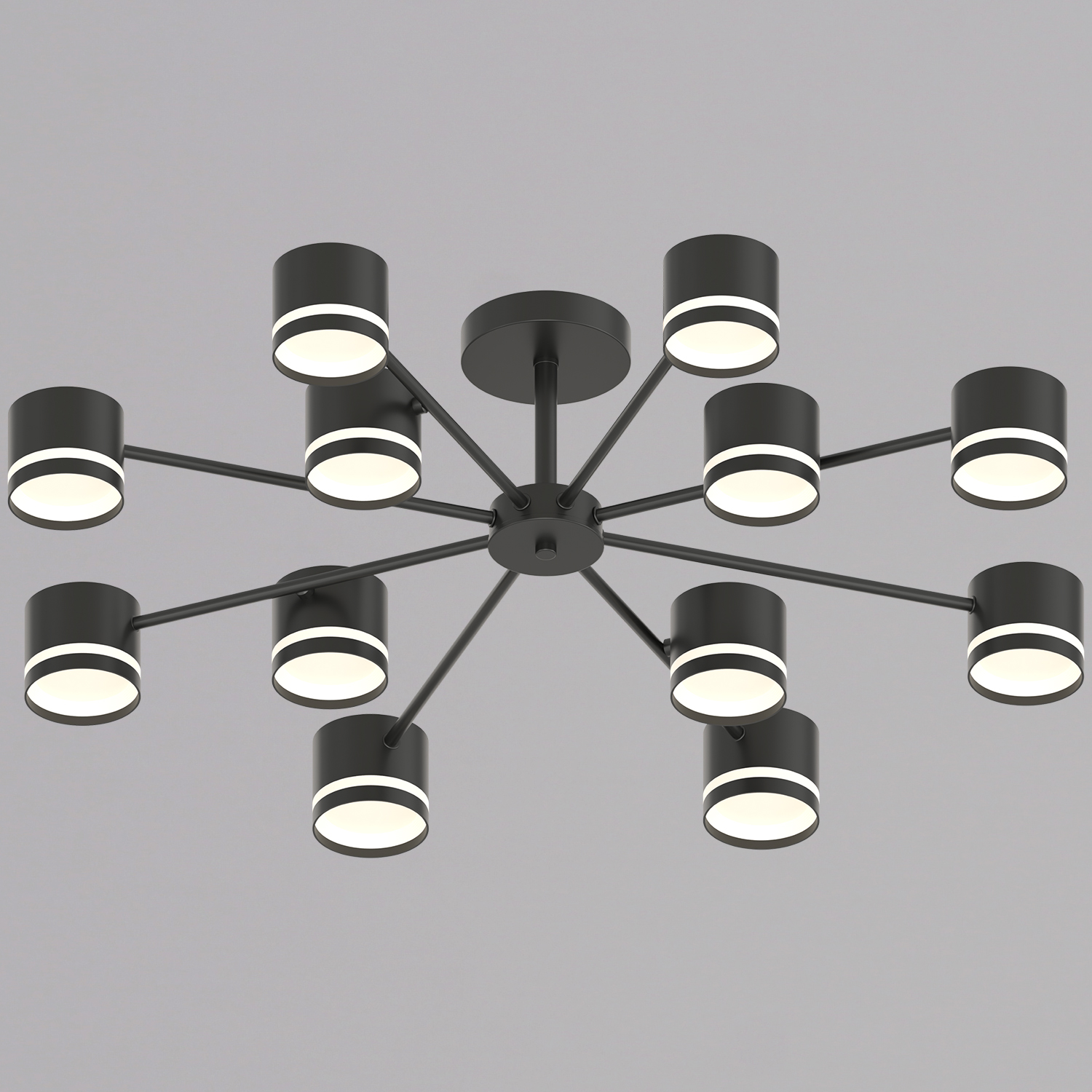 89730-0.3-12 GX53 BK светильник потолочный