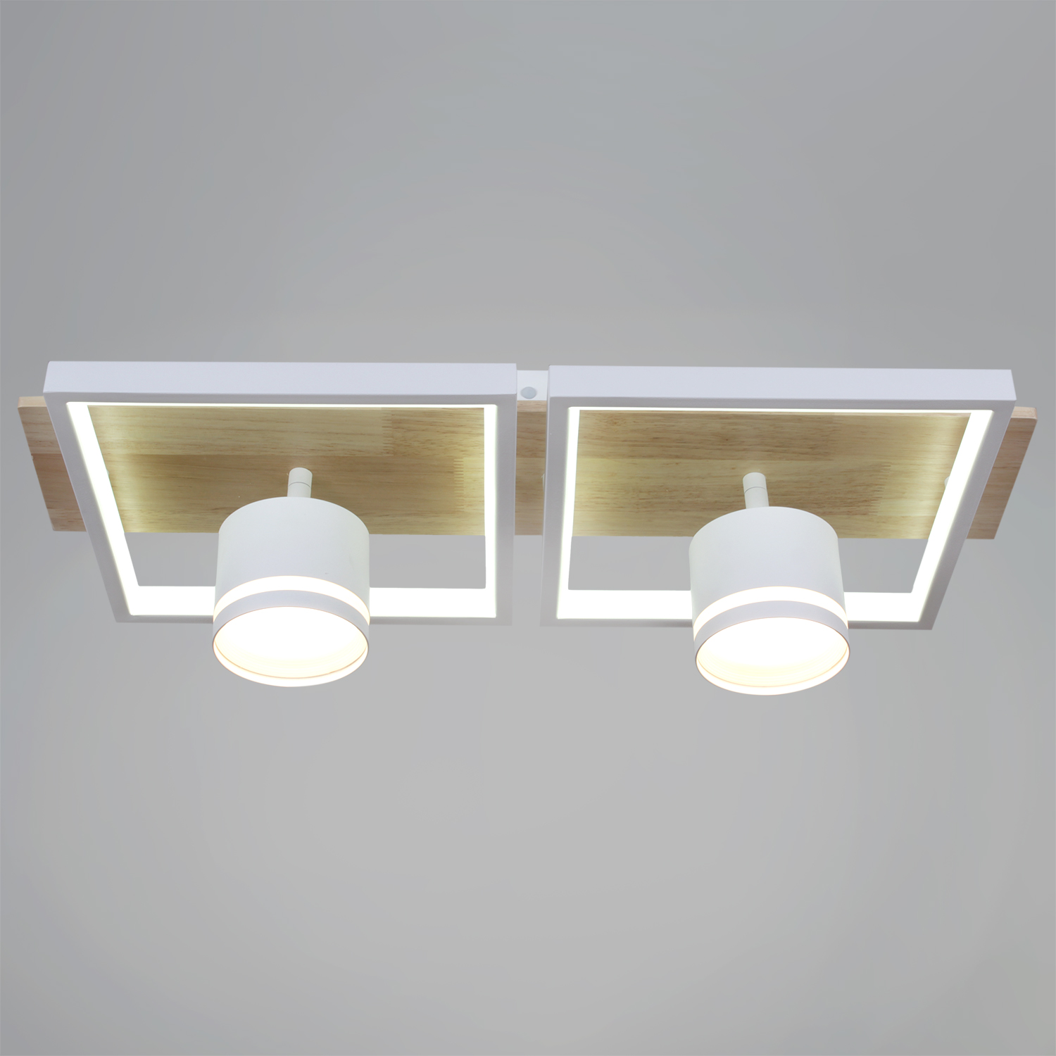 19560-0.3-2+2 WH+WOOD светильник потолочный