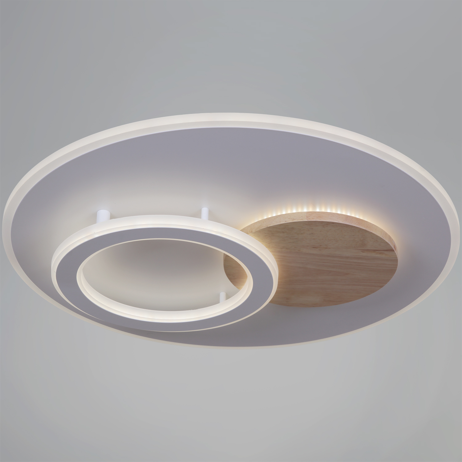 08397-0.5-470 WH+WOOD светильник потолочный