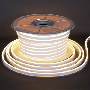A-522 WW 7х15мм, 120LED/1м, 220V, 50м двухсторонний гибкий свет