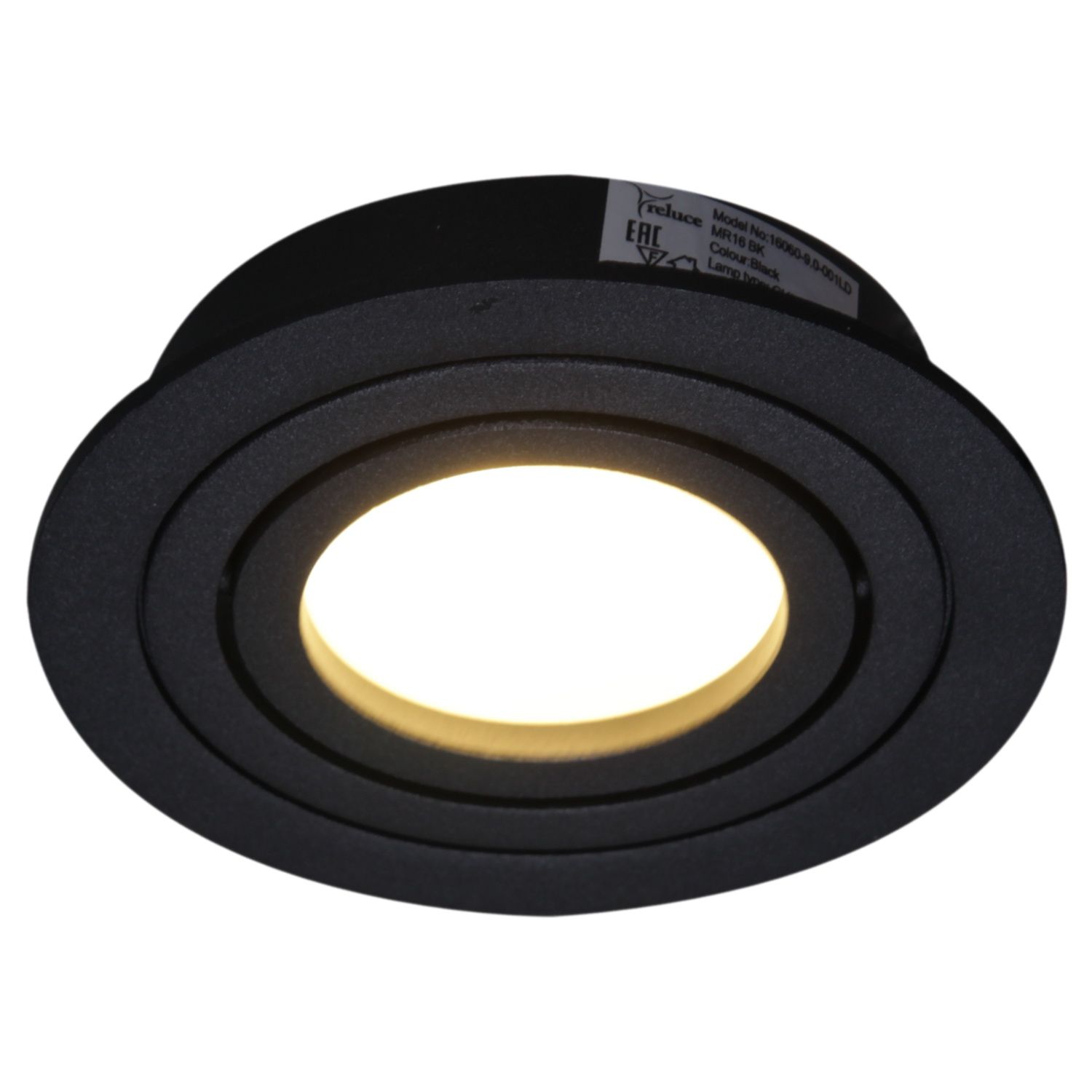 16060-9.0-001LD MR16 BK светильник точ.