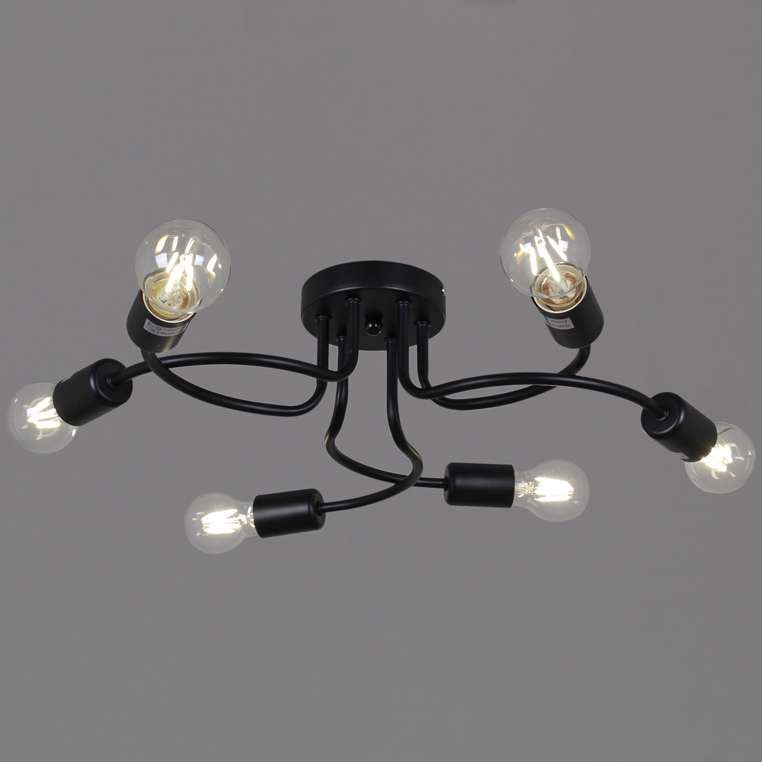 01742-0.3-06 BK светильник потолочный