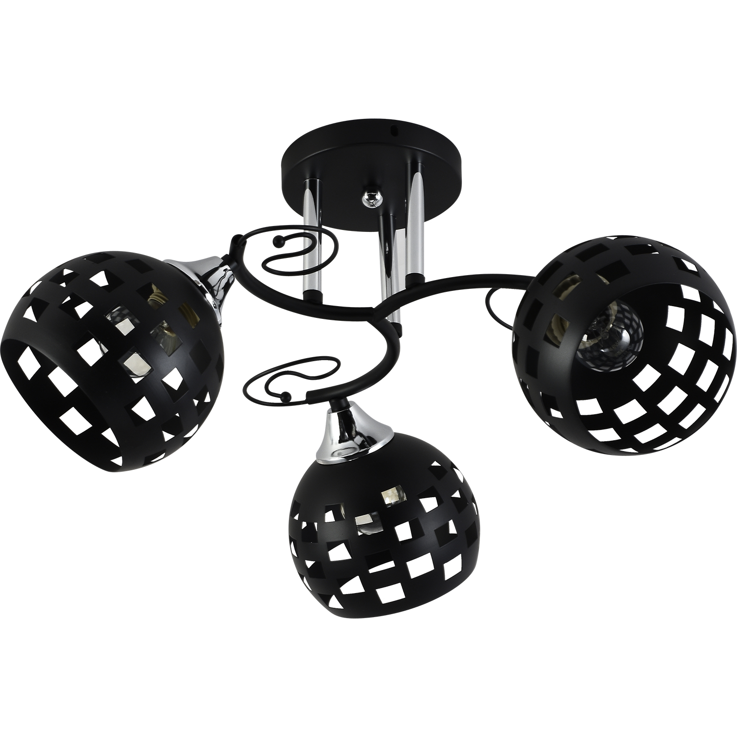 01381-0.3-03 BK+CR светильник потолочный