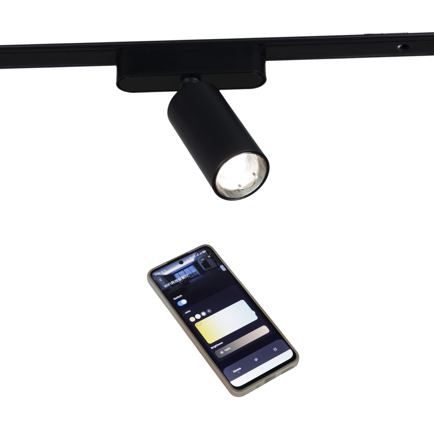 13005-9.3-001UR magnetic LED12W BK CCT+SMART