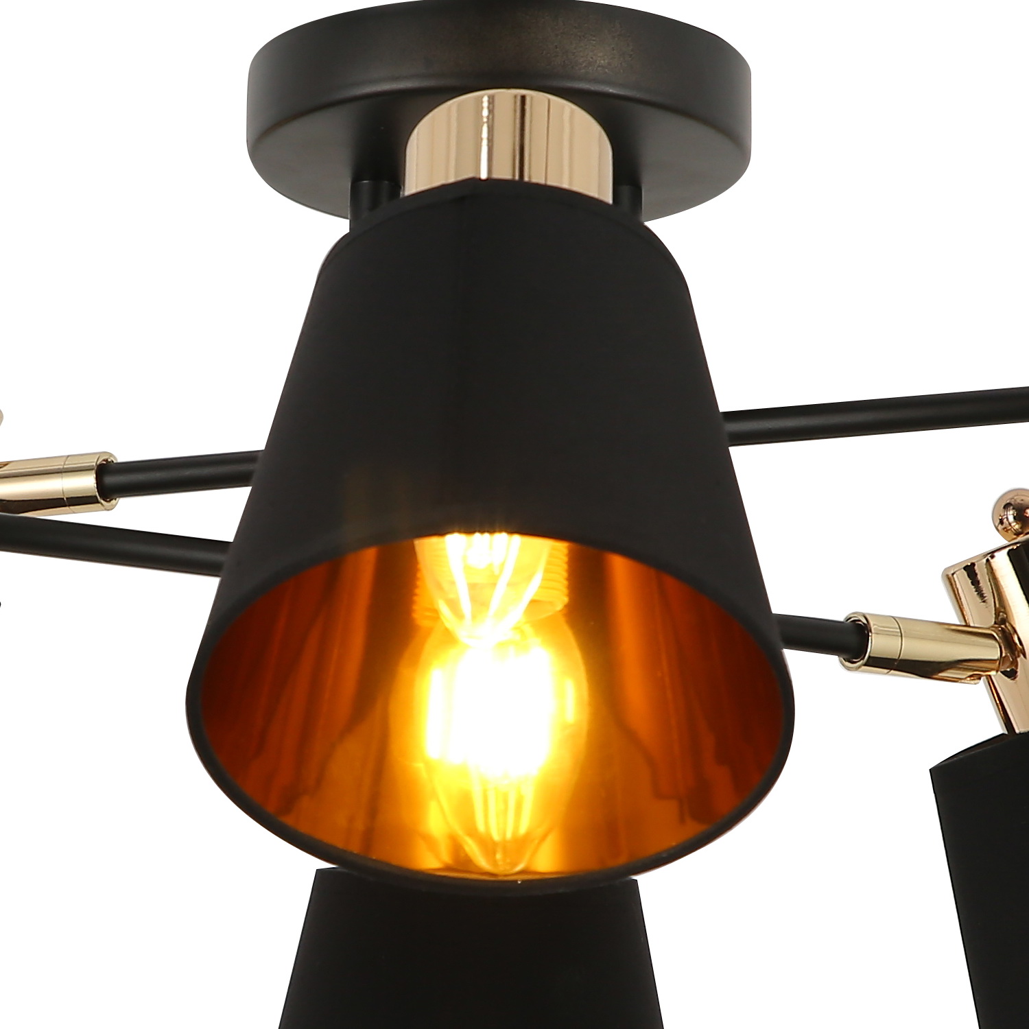 IL6116-6COU-79 BK GD Abelie светильник потолочный